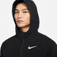 NIKE Men's Spring and Autumn Hooded Jacket Casual Sports Trendy Versatile DQ6594-010 Black L