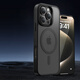 京东京造【肤感磁吸】适用iPhone16ProMax手机壳磁吸苹果16ProMax保护套透明磁吸防摔MagSafe充电磨砂黑