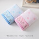 Gold number small face towel, type A children's towel, pure cotton 100% face wash handkerchief, child towel, ladies' face towel, 2 pieces