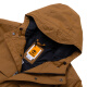 
Timberland Timberland men's autumn and winter outdoor hiking mountaineering jacket windproof workwear hooded hard shell jacket A695W A695WEH2//Dark wheat color S/170