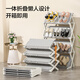 Hergestellt in Jingdong Schuh Rack Schuh Lagerablage Rack Clutch Eingangsaufbewahrungsraum sparen Badezimmerschuhe [keine Installation]