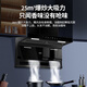 海尔（Haier）油烟机燃气灶 烟灶套装 顶侧底三吸抽油烟机 25立方家用大吸力新品7字型吸油烟机 挥手智控EC719UD 【店长推荐】顶侧底三吸25大吸力自清洁 EC719