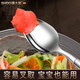 Shanda Huang (SHDO) German 316 stainless steel fork and spoon integrated spoon fork salad spoon adult and children's spoon and fork integrated fruit fork meal 316 fork and spoon integrated large size 17*3.3cm