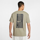 Camiseta suelta de Nike Men's para otoño nuevo algodón suave y confortable Nike Air HQ9249 010 Negro 3xl