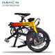 大行（DAHON） 顺丰发货折叠自行车16寸单车K3PLUS折叠车KAA693 红黄色内折