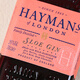 海曼（Hayman's）【原瓶进口】英国海曼金酒杜松子酒 海曼黑莓金酒 700mL 1瓶