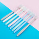 Langlijiejing exquisite soft color adult soft-bristle toothbrush soft brush filament cleaning oral cavity slender brush rod family pack 20 pieces