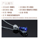 Coasze COASZE Gift Tanzanite Necklace 18K Gold Diamond Women's Style Gift to My Wife and Girlfriend [One Things, One Certificate] Tanzanite Necklace