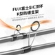 Haidi Samba Hongguang Ultralight Set Luya Rod Wat Wheer Wheer giro Remoleta Completa Equipo Luya Equipo de amplio uso Varilla larga de 2.04m Manija de pistola C682m+ Watre Drop Wheel Derta Derecha