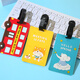 Xinqin Gepäck Tag Reise tragbares Boarding Tag Cartoon Creative Gepäck Checkout Anhänger Tag Anti-Lossing-Zeichen