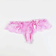 European and American men's sexy underwear, perverted sexy lace thong, men's underwear with set, jj opening, 100-160Jin Jin equal to 0.5kg, pink