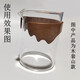 麟酷水杯防滑套杯子防烫圈玻璃杯防烫套隔热套防滑水杯圈保护手持木制 木套6630款