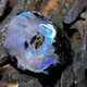 Micro Boat Crystal Sri Lanka Blue Moonstone Raw Stone Pendant Blue Light Strong Mineral Specimen One Thing One 536 496