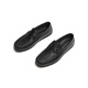 Rote Libelle -Flocken -Herrenschuhe Frühling neuer Männer lässige Lederschuhe Lazy Beanie Schuhe Sleas WHA14110 Black 39