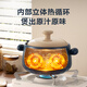 SUPOR casserole is high temperature resistant and not easy to crack. Household clay pot rice casserole Chinese medicine decoction soup casserole stew pot ceramic pot deep soup pot suitable for 3~5 people 3.5L