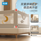 GUANLILANG Bed Fence Baby Bed Side Guardrail Baby Safety Anti-Fall Heightened Guardrail Lifting Baffle Single Side Installation Little Star Single Side Lift + Heightening Reinforcement 2.0 Meter Single Piece