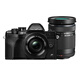 OLYMPUS E-M10 MarkIV EM10 fourth generation mirrorless camera digital camera mirrorless kit (14-42mm & 40-150mm) black