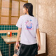 Adidas neo fun imprimement imprimé du cou rond des sports à manches courtes t-shirts à manches courtes IP3877 / IP3878 / IP3879 / IP3880 IP3880 XL