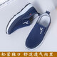 Les vieilles chaussures en tissu de Pékin de Qiyuemanmang pour les hommes de chaussures pour hommes âgées pour les chaussures de papa âgées D826 Fat Fat Black Fat