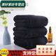 Rongtao thickened black towel barber shop dry hair towel makeup artist special tablecloth ratio black bath towel 80180C 50*100CM black towel