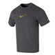耐克（NIKE）男装短袖2025夏季新款运动健身服Dri-FIT快干透气跑步训练圆领T恤 热售/HV4882-299/金色logo 3XL (190/104A)