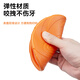 Zhenyou Pet Dog Toys Dog Training Frisbee Teeth-Resistant Bite-Relieving Artifact Bianmu Corgi Dog Supplies M Size Diameter 15cm