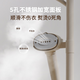 红心红心挂烫机 家用蒸汽小型手持电熨斗 挂式烫衣服 立式熨烫机 YSH-2601 米白色【带熨烫板】