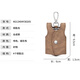 Mashalanti Bag Key Bag Pequeño Bolsa Pequeña Multi -Función Clip Clutch CAR CUPERA DE CUBIERTA RETABLE DE CUMPLEAÑOS PARA BIEDO MARIDO COLOR BROW