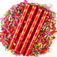 New and New Art Salute Salute Flowing Drama Opening Ceremony and Festive Handheld Concierge Flower Ribbon Strip Flowers 60cm4 Rod Pack