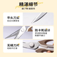 Kitchen scissors, powerful chicken bone scissors, household food scissors, barbecue vegetables, multi-functional stainless steel scissors, food supplement scissors, khaki brown