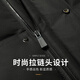 Flying in the snow 90 velvet mid-length down jacket men's winter removable hood windproof thickened extreme cold warm jacket men 180
