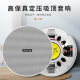 纽曼（Newmine）R20 吸顶音响套装蓝牙定压功放机公共广播家用客厅商用会议店铺背景喇叭嵌入式隐藏吊顶音箱一拖四
