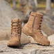 3515 Ocondoway 3514 Botas de combate Sitio web Brown Oficial NUEVA BATALLA Versión de carbono al aire libre Hombres y mujeres Botas de combate de cuero genuino de cuero genuino Botas de combate originales 42 [260]
