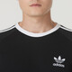 Adidas Clover Sports Men's Sport 25 Summer Nuevo tejido transpirable Camiseta de manga larga Top Sports T-Telephone Set de dos piezas IA4877+KB2465 2XL