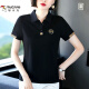 Camiseta de manga corta de algodón de alta calidad de algodón de alta calidad para mujeres en el verano NUEVA LOPE COREANA CORTULAR CORTIA LOLE Top 12052 White M Recomendado 100 Jin [Jin iguala 0.5 kg]