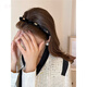 Jiaoxia Arc de Triomphe velvet headband for women 2024 Internet celebrity new face wash special hairpin headwear hair travel headband hair bundle Arc de Triomphe headband