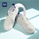
HaiLan Home HLA men's shoes summer 2025 new classic board shoes men's breathable height-enhancing shoes versatile men's casual shoes non-slip shoes men's white and blue 42 (sports size)