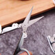 Zhang Xiaoquan Zhang Xiaoquan Scissors Stainless Steel Foldable Fishing Scissors Travel Scissors Portable Mini Keychain No. 333 (Small)