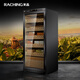 Meijing (raching) MON1800A WIFI smart solid wood horizontal line constant temperature constant temperature cigar cabinet temperature control humidity cigar humidifier home burl gold (Spanish cedar wood shelf) + ammonia net 230L