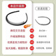 Case makeup Chinese Valentine's Day special non-slip toothed hairband for summer women 2024 new high-end pressure-sensitive hairband broken hair hairpin headwear black + khaki