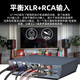 Suca Audio Voice Audio U7 Pro Amplificador Alta potencia Fiebre doméstica HIFI Balance 3255 Audio trasero pequeño Amplificador de audio Space Gray [con 48 V5A Suministro]