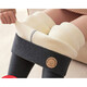 Other Brands Extra Thick 800g Sheep Velvet Leggings Women's Winter Outerwear High Waist Cotton Pants Large Size Warm Pants Northeastern Pants Dark Gray Extra Thick 800g Sheep Velvet Plus Velvet L 100-125Jin Jin is equal to 0.5kg
