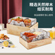 Banquet Buffet Fried Food Insulation Lamp Catering Food Display Plate Heating Lamp Snack Plate French Fries Stainless Steel Fried Chicken Basket Round Bottom Stainless Steel Double-Head Insulation Lamp