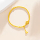 Gold Xiaoxiu Gold Bracelet Women's Football Gold 999 Fuman Lotus Bracelet Six-Phase Flower Transport Beads Ancient Method Inheritance Wedding Gifts 10g, Fuman Lotus Bracelet [More Refund and Refill]