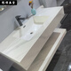 
XMSJ rock slab wash basin ceramic seamless double-layer bathroom cabinet integrated wash basin hotel bathroom washing fish belly white seamless basin smart mirror with supporting hardware SPWY60*50 has sold 7586 pieces