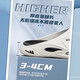 
Huili Slippers Men's Sports Sandals Wearing Thick-soled Anti-Slip Beach Shoes HL3A20 White and Black 42-43