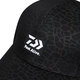 Dayiwa Black Laser Fishing Hat DCN-9209C Half Mesh Hat Fashionable Breathable Sun Visor Black (Laser) One Size