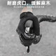 WestBiking Cycling Full Finger Bicycle Gloves Spring and Autumn Shock Absorbing Breathable Windproof Sensitive Touch Screen Long Finger Gloves Black and White Windproof and Shock Absorbing M
