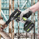 WORX WU279 Batería de litio eléctrico sin escobillas de litio múltiple Funcionas Multifunción Llama de metal desnudo Herramienta de placa eléctrica WU279+ WU279+ WU3884.0 Doble eléctrico Electric