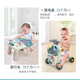盟石（cute stone）宝宝学步车防o型腿婴儿2024款防侧翻婴儿学步车多功能小孩手推车 四合一学步手推车【王子款】 1-3岁宝宝学步车周岁生日礼物